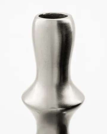 Reese candle holder 2-pack - Silver finish - House Doctor