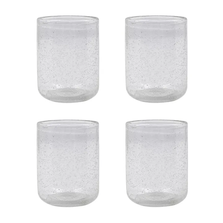Rich glass 4-pack - Clear - House Doctor