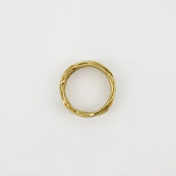 Ring napkin rings 4-pack - Golden - House Doctor