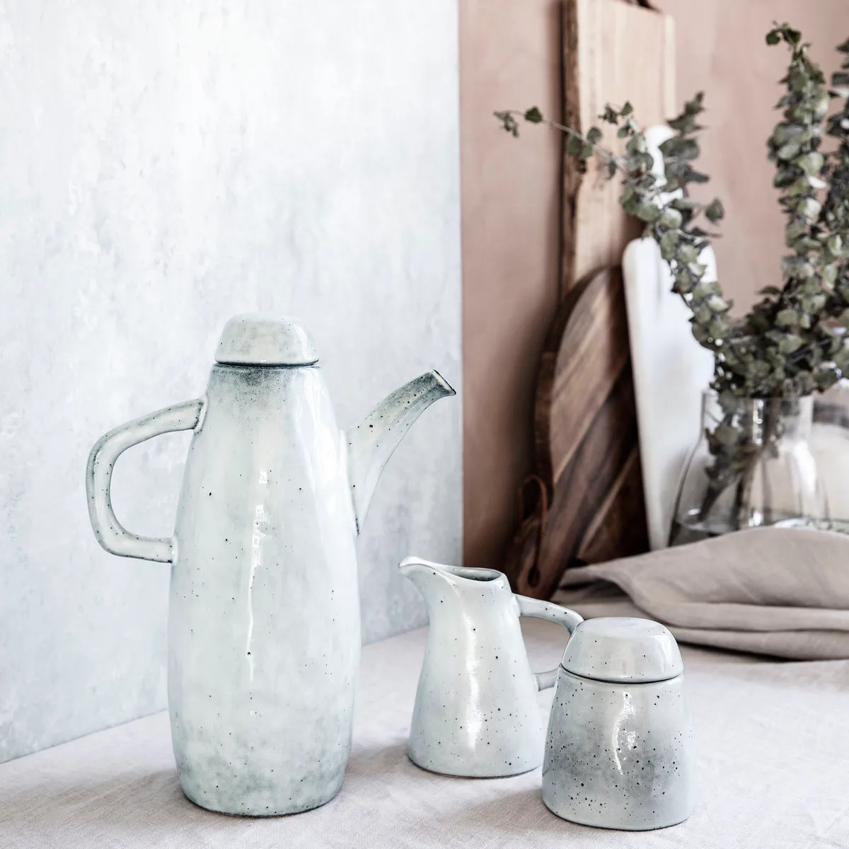 Rustic jug, Grey-Blue House Doctor
