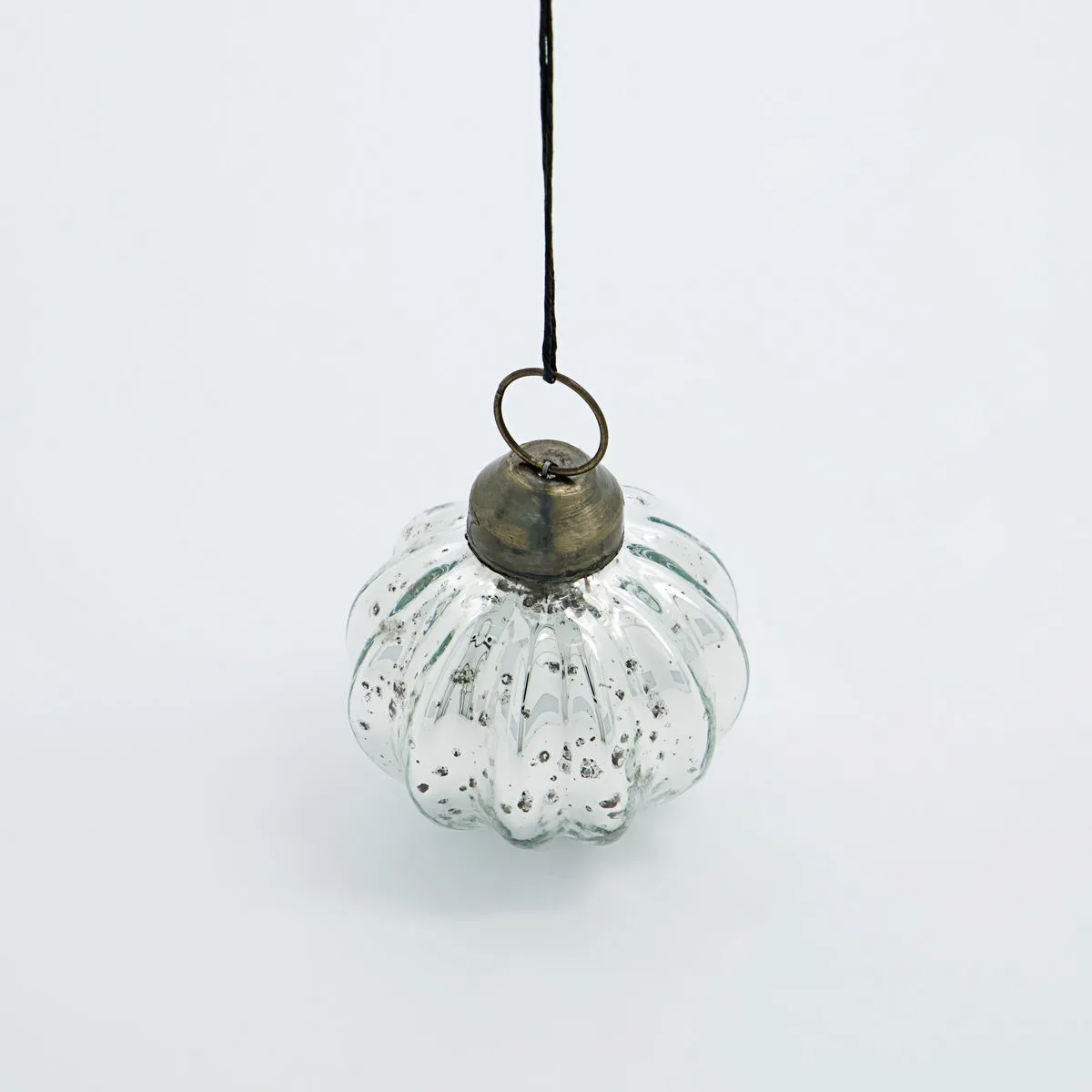 Shim Christmas tree bauble Ø6 cm, Silver House Doctor
