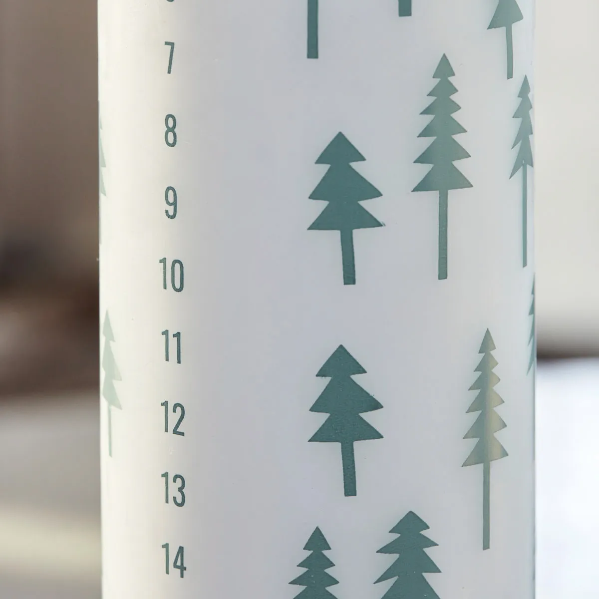 Shine calender candle , Light grey House Doctor