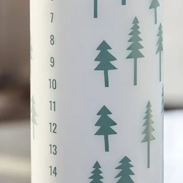 Shine calender candle  - Light grey - House Doctor