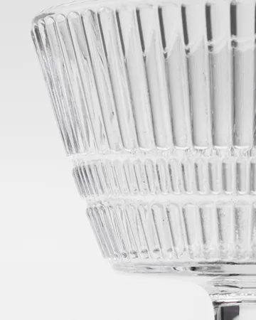 Slots dessert bowl 4-pack - Clear - House Doctor