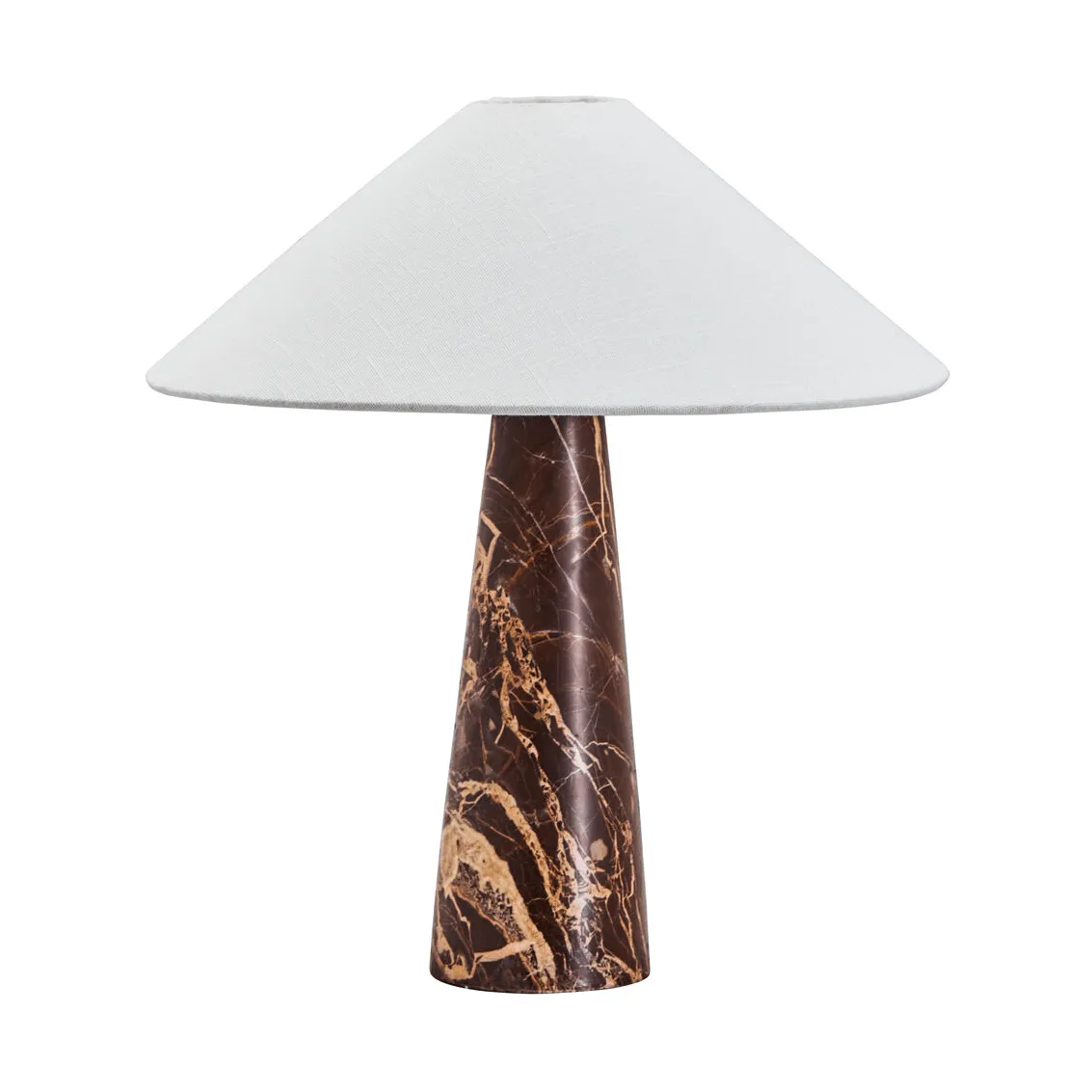 Soffi table lamp, Brown-Off-White, Ø42x44.5 cm House Doctor