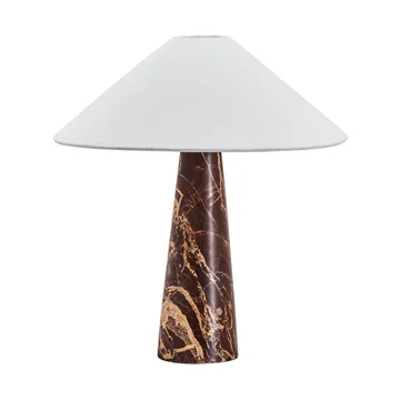Soffi table lamp - Brown-Off-White, Ø42x44.5 cm - House Doctor