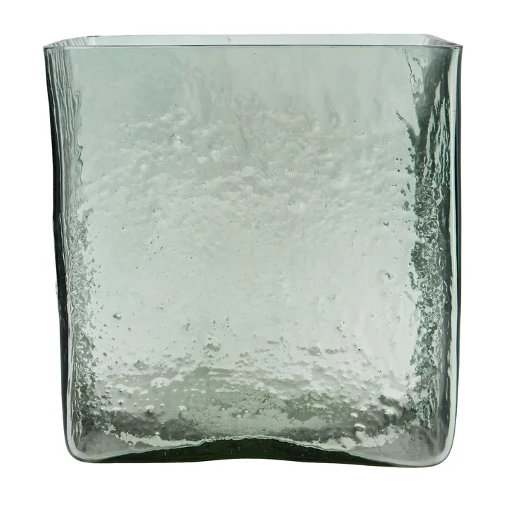 Square vase 18x18 cm - Light blue - House Doctor