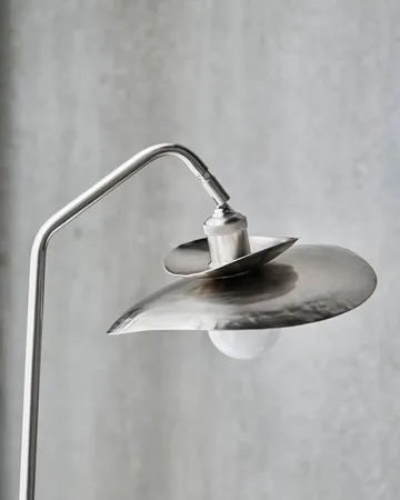 Stand floor lamp - Brushed silver colour, 129.5 cm - House Doctor