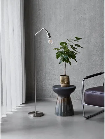Stand floor lamp - Brushed silver colour, 129.5 cm - House Doctor