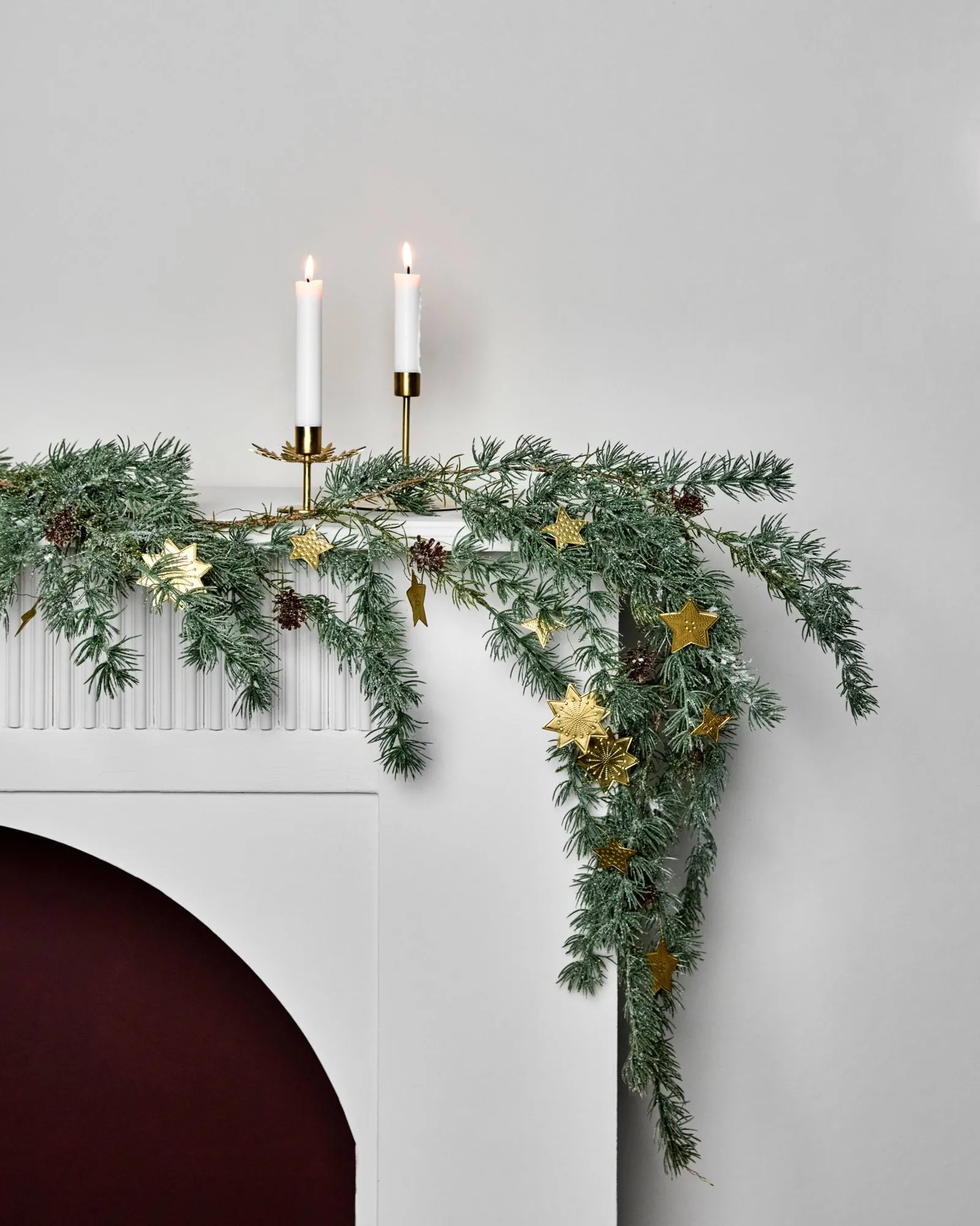 Stars garland, Antique brass, 200 cm House Doctor
