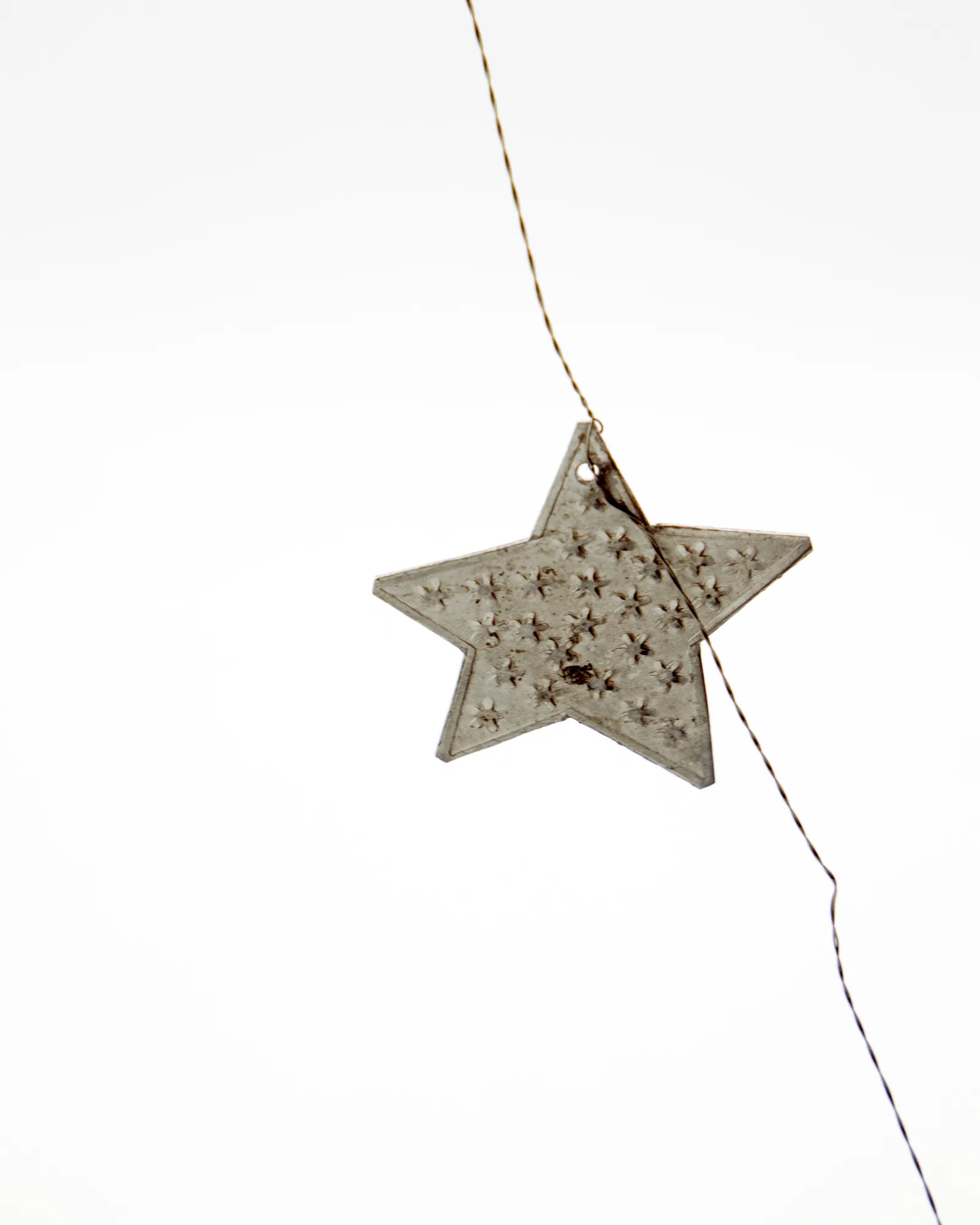 Stars garland, Silver finish, 200 cm House Doctor