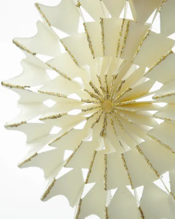 Stelle Christmas ornaments 6 pieces - Off-White, Ø10.5 cm - House Doctor