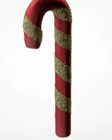 Stick Christmas hanging ornament 4-pack - Dusty red - House Doctor