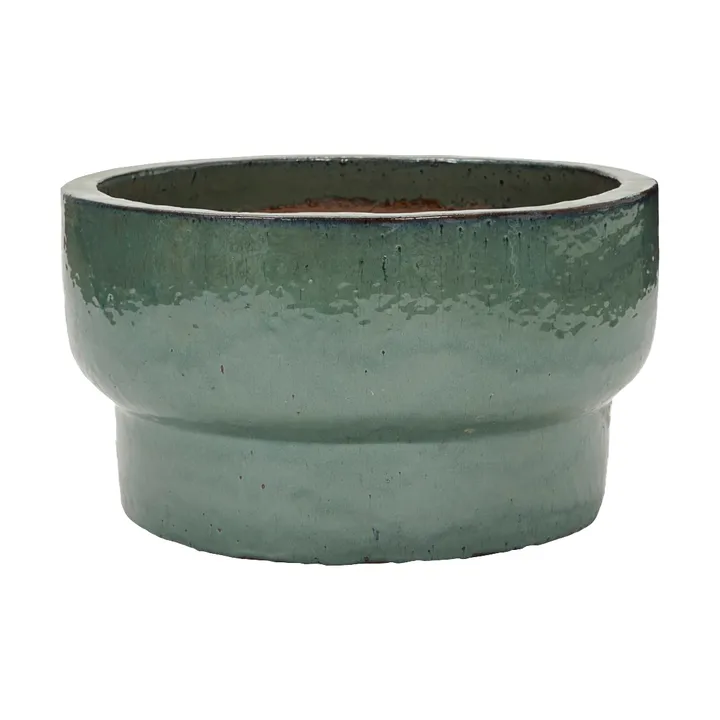 Terra pot Ø60x32 cm - Green - House Doctor