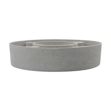 The Ring advent candle holder Ø26 cm - Grey - House Doctor