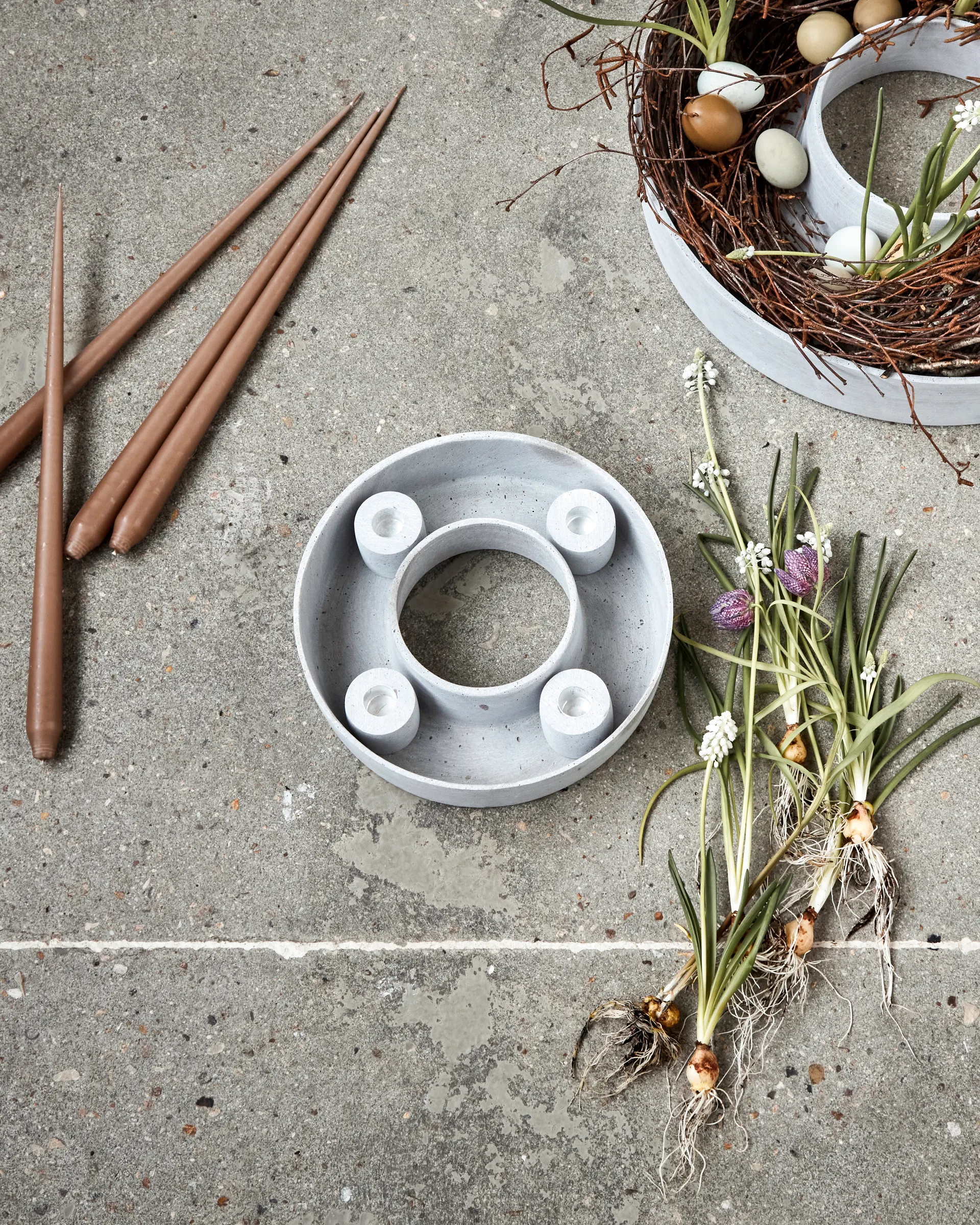 The Ring advent candle holder Ø26 cm, Grey House Doctor