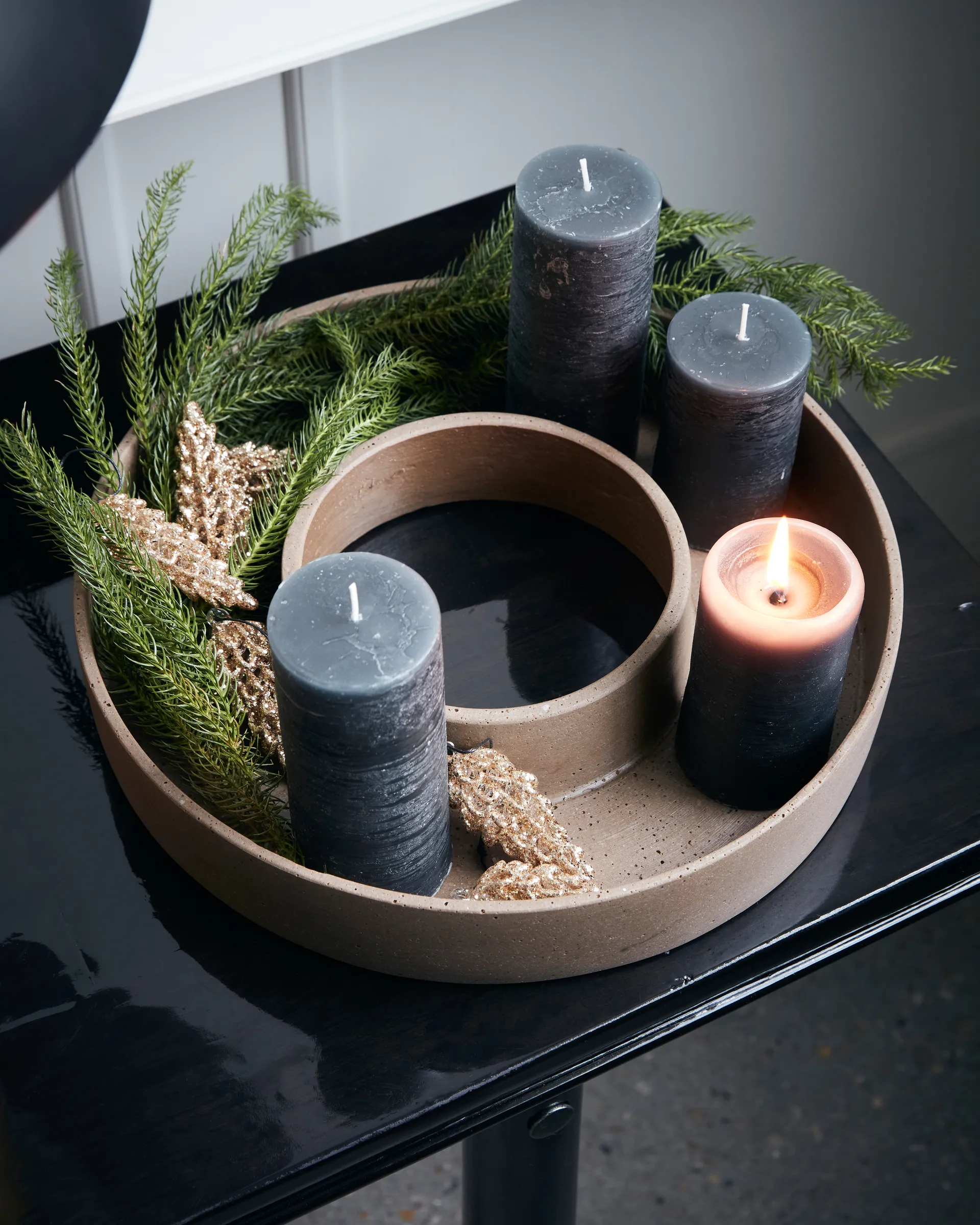 The Ring advent candle holder, Daca House Doctor