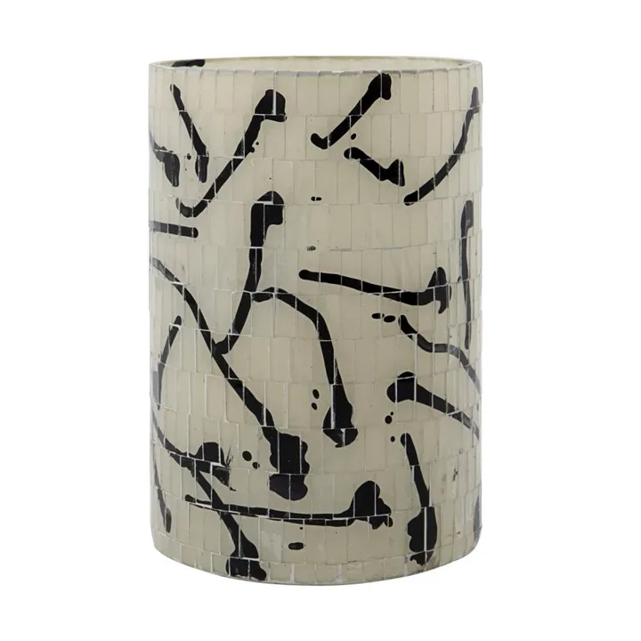 Vana tea light holder Ø13 cm - Black - House Doctor