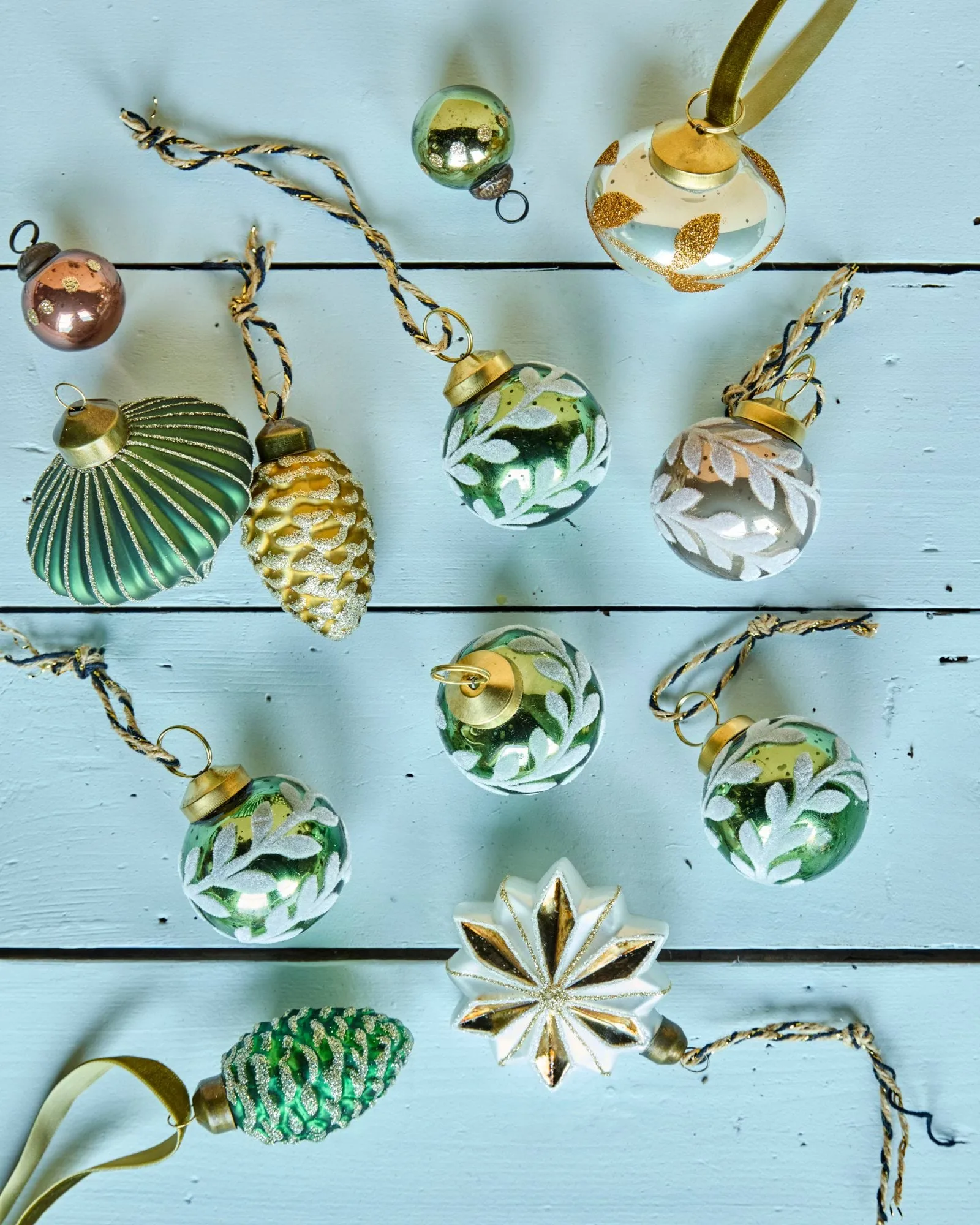 Vellu Christmas bauble 4-pack, Green House Doctor