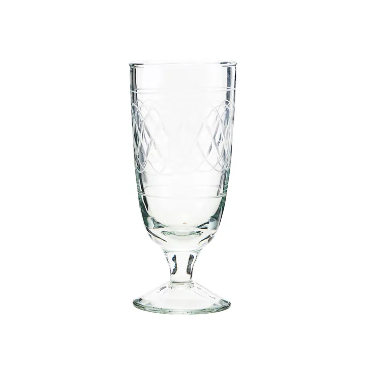 Vintage beer glass - clear - House Doctor