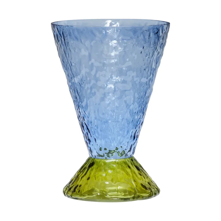 Abyss vase - Blue - Hübsch