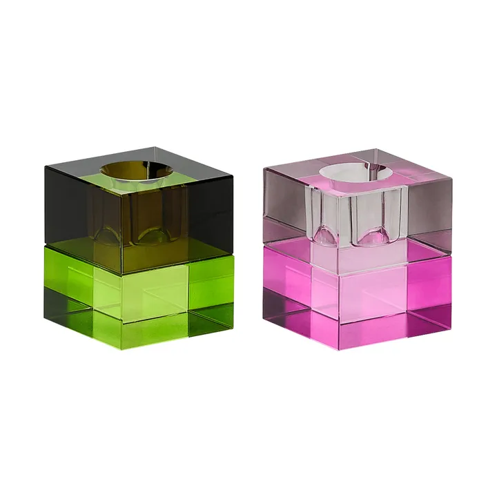 Block candle holder, 2 pieces - Brown-green, gray-pink

1. Sofa sizes:
2.5 seater sofa
3 seater sofa - Hübsch