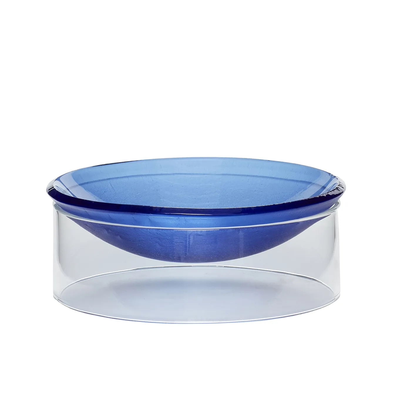Bowl Ø16 cm, Clear-blue Hübsch