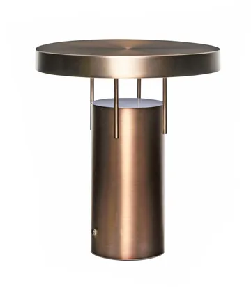 BringMe portable table lamp - Burnished brass, 28 cm - Hübsch