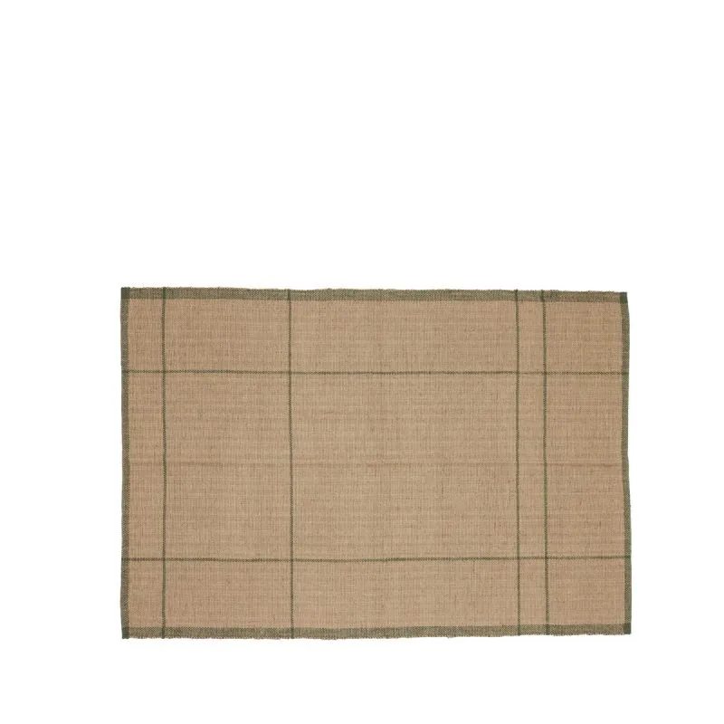 Capri rug 140x200 cm, Green-nature Hübsch