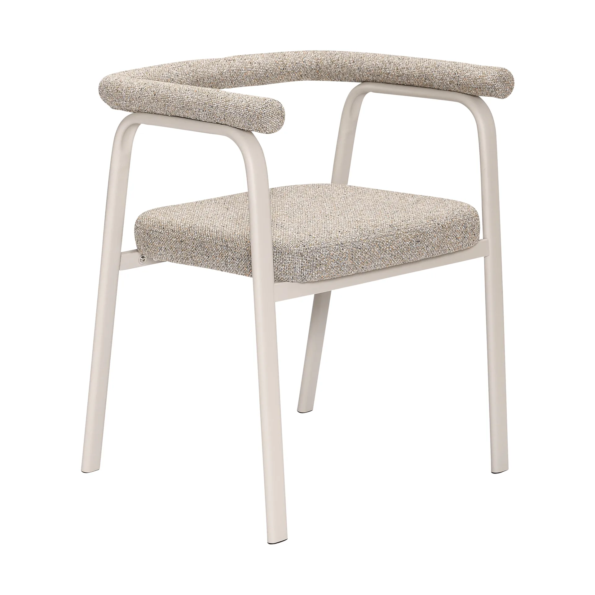 Ecto dining chair, Sand Hübsch