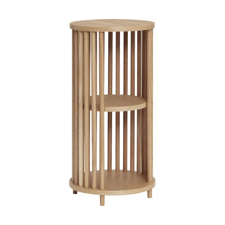 Folk shelf - Oak, cylindrical - Hübsch
