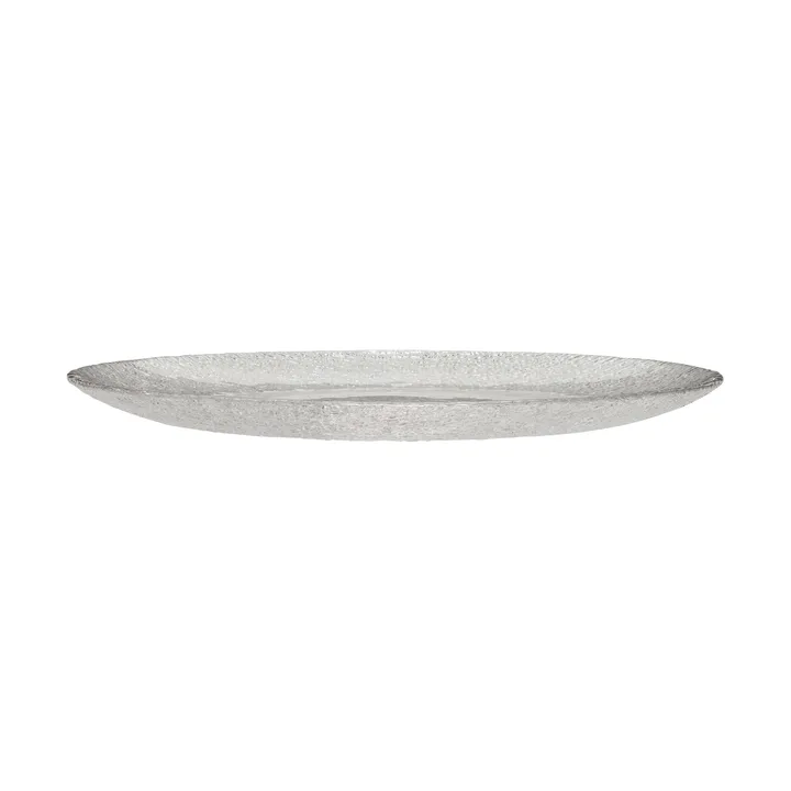 Fuyu plate Ø27 cm - Clear - Hübsch