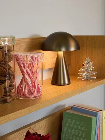 Heir storage jar glass medium - Pink - Hübsch