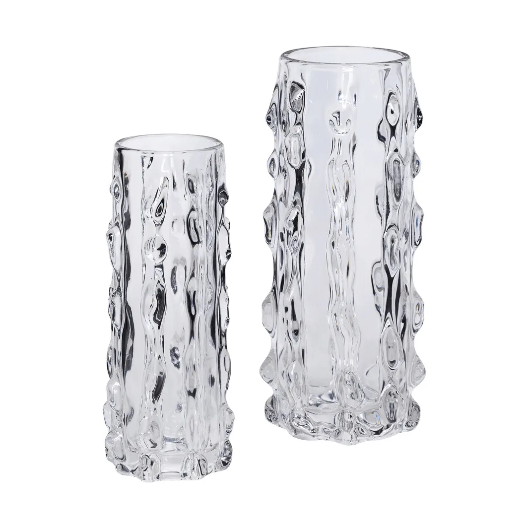 Kawa vase, Clear, 2 pieces Hübsch