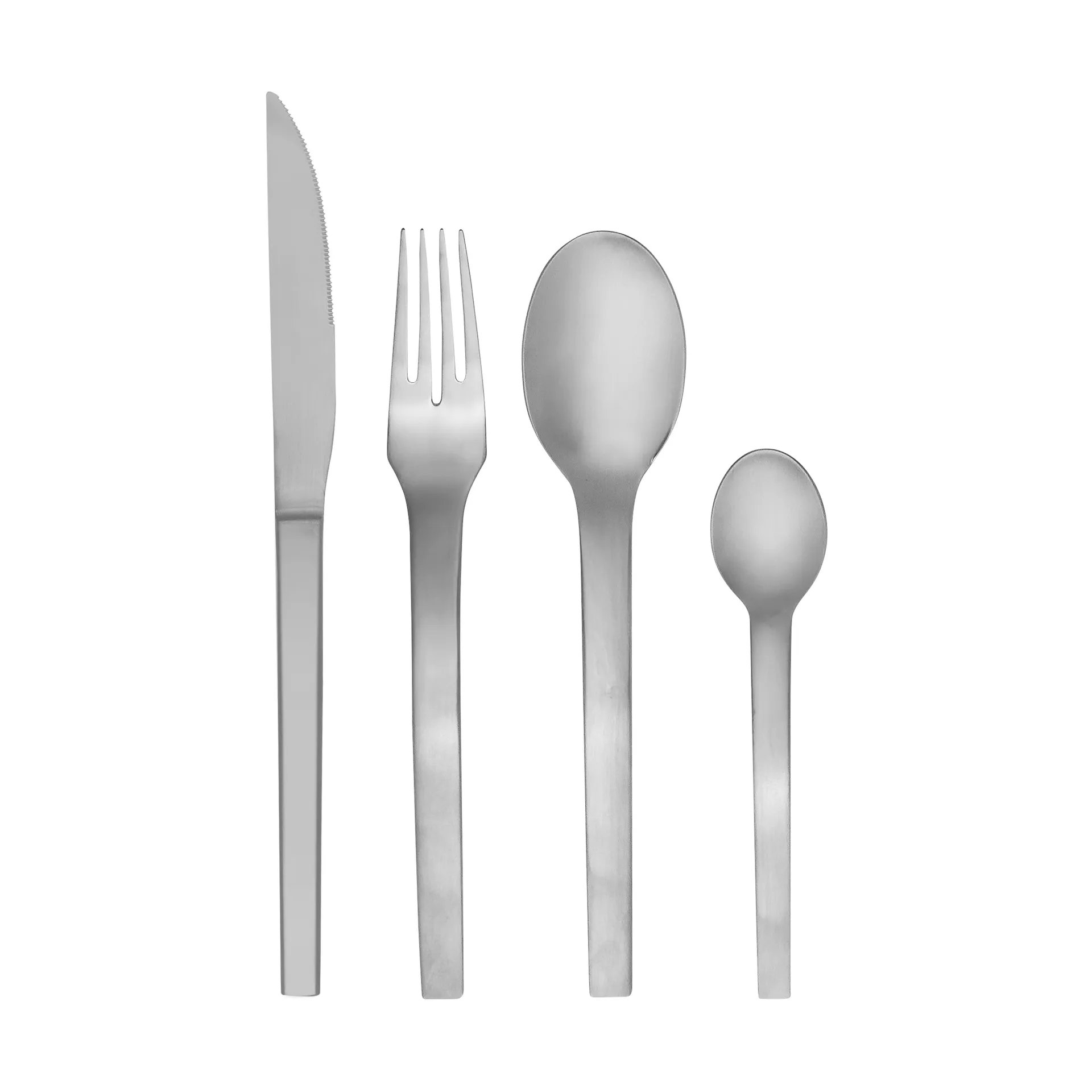 Mano cutlery set 16 pieces, Bristled Hübsch
