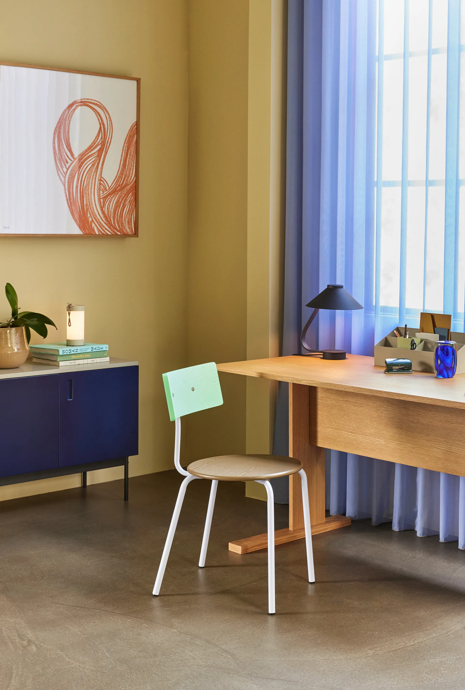 Muri table lamp, Black Hübsch
