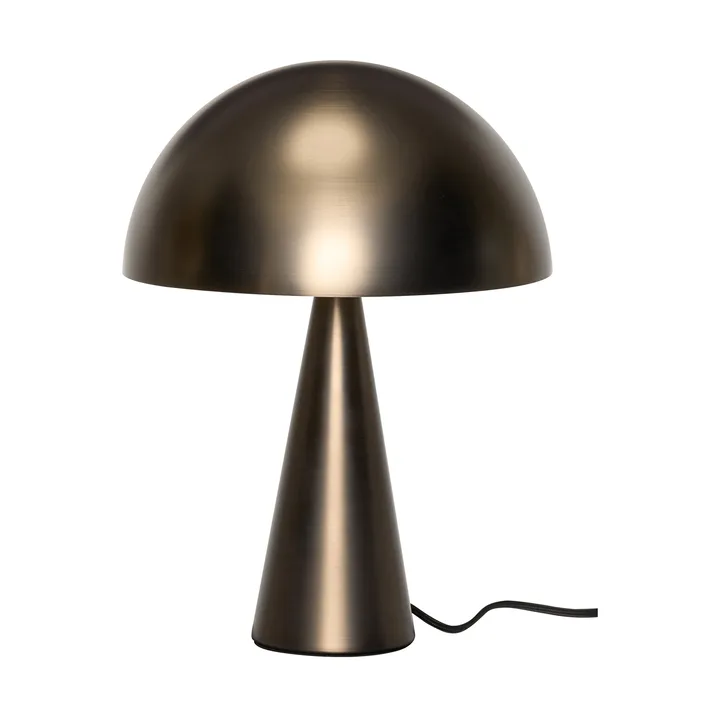 Mush table lamp - Burnished brass, mini 34 cm - Hübsch