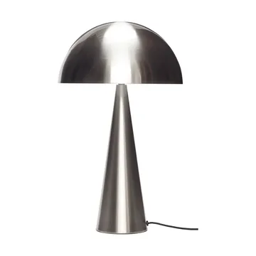Mush table lamp - Nickel, tall 50 cm - Hübsch