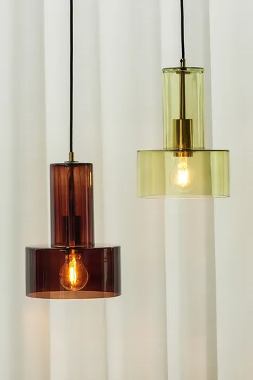 Ripple pendant lamp - Green - Hübsch