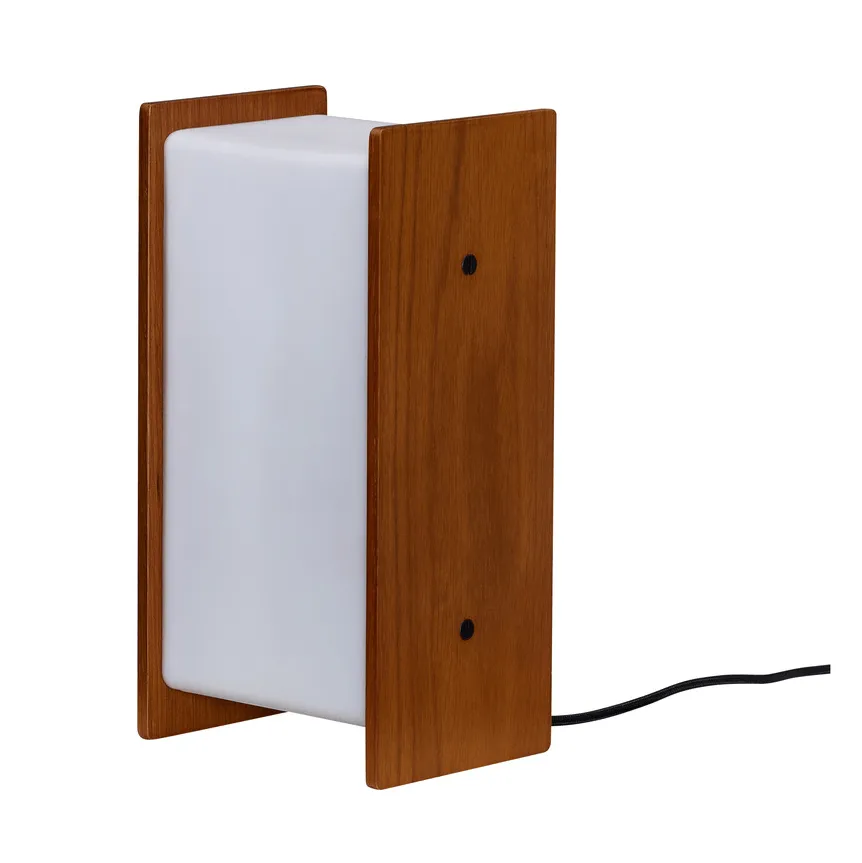 Sabi table lamp, Oak, 13x25x10 cm Hübsch