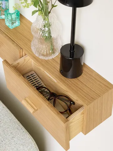 Shuno shelf - Oak, 60x12x14 cm - Hübsch