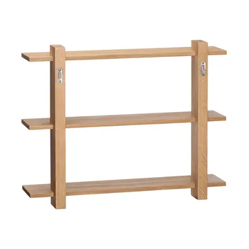 Simple wall shelf - Oak, 60x47x60 cm - Hübsch