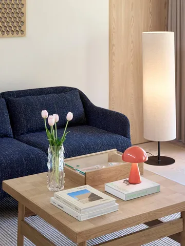 Skak coffee table - Oak, 82x82x40 cm - Hübsch