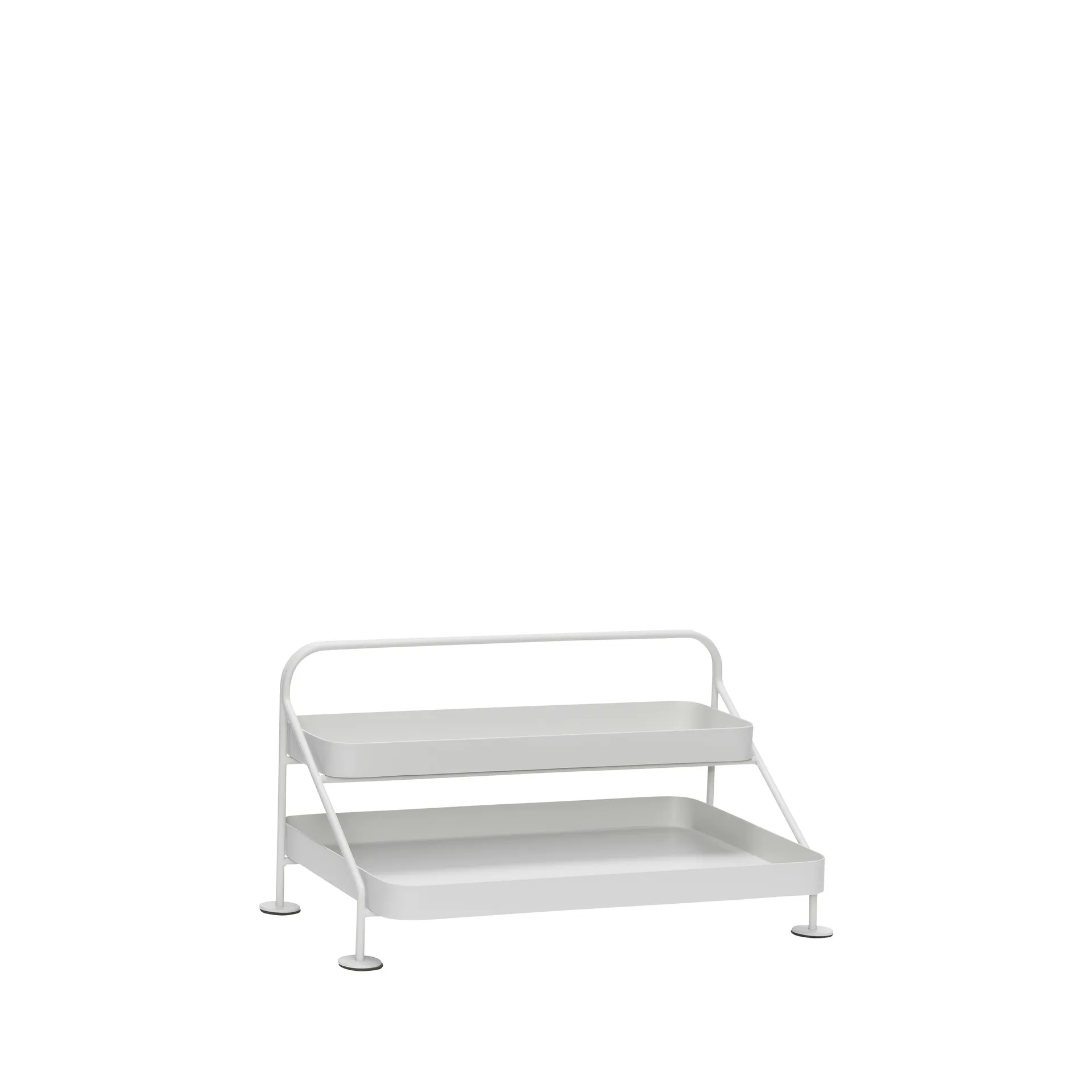 Sorted paper tray, Light gray Hübsch