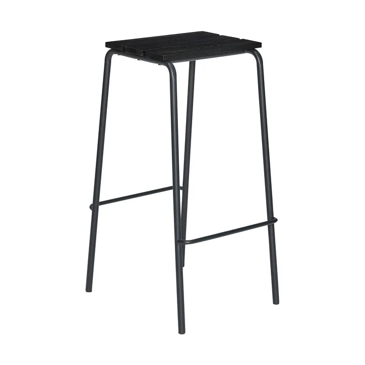 Stilt bar stool - Black - Hübsch