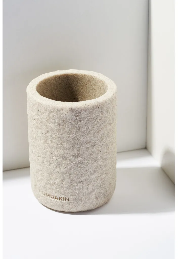 Humdakin vase sandstone 10 cm, Sand Humdakin