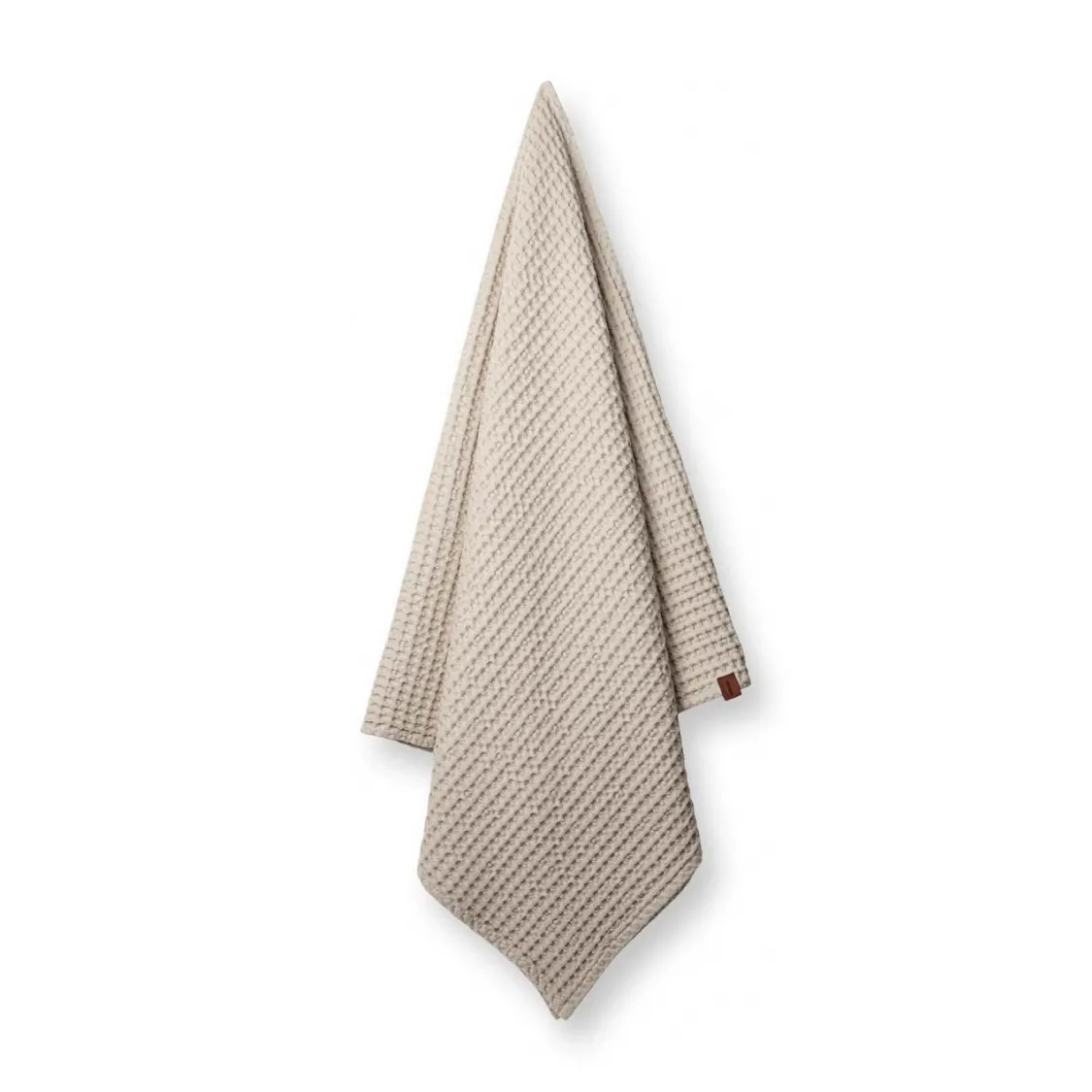Humdakin Waffle bath towel 70x135 cm, Light stone Humdakin