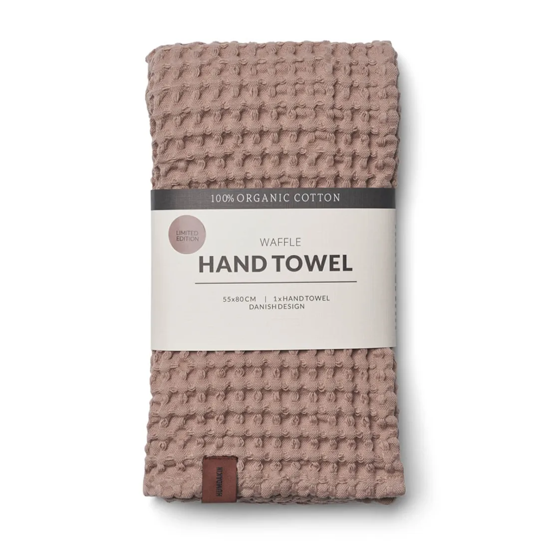 Humdakin Waffle towel 55x80 cm, Latte Humdakin