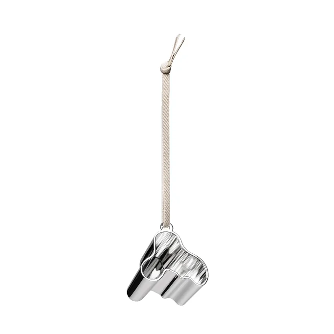 Aalto decoration hanger metal - Silver - Iittala