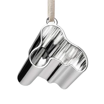 Aalto decoration hanger metal - Silver - Iittala